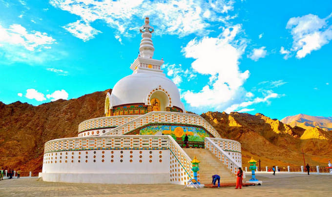 Shanti Stupa