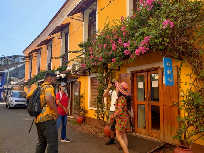 Latin Quarter Walk at Panjim, Goa