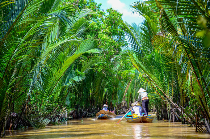 Mesmerising view of Mekong Delta