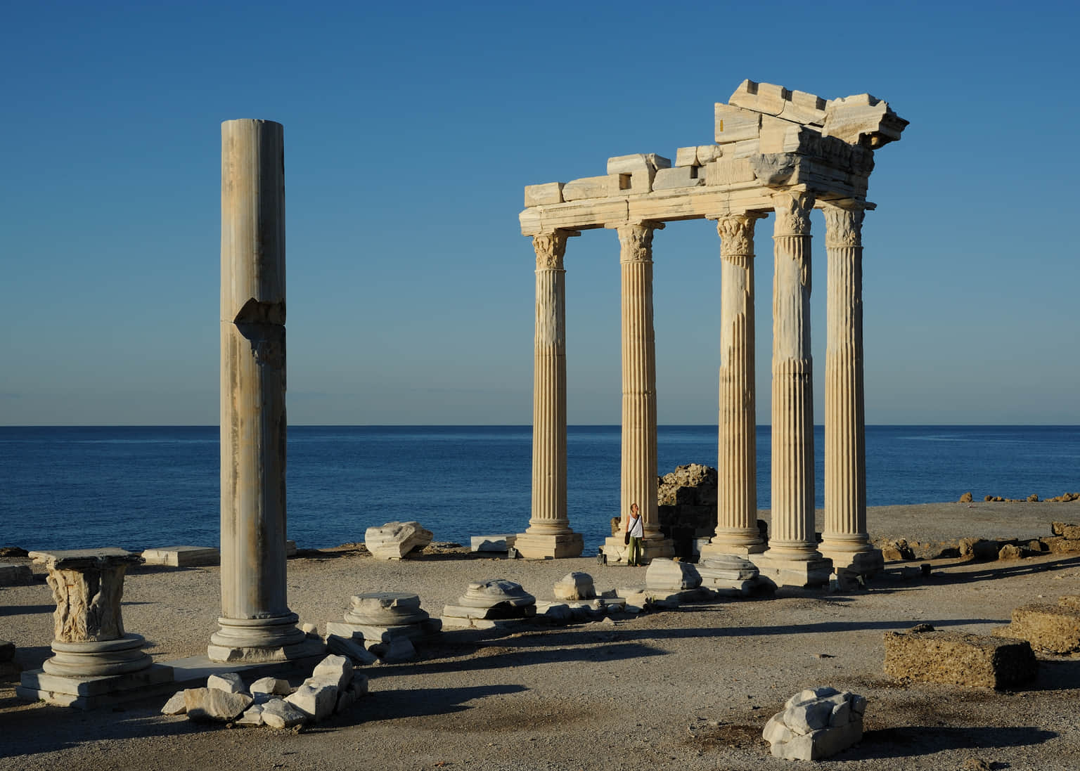 Visit Apollon Temple Beach