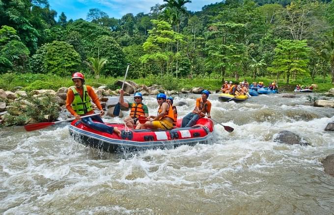 White Water Rafting Phuket