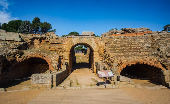 Gladiator’s Gate inside Colosseum