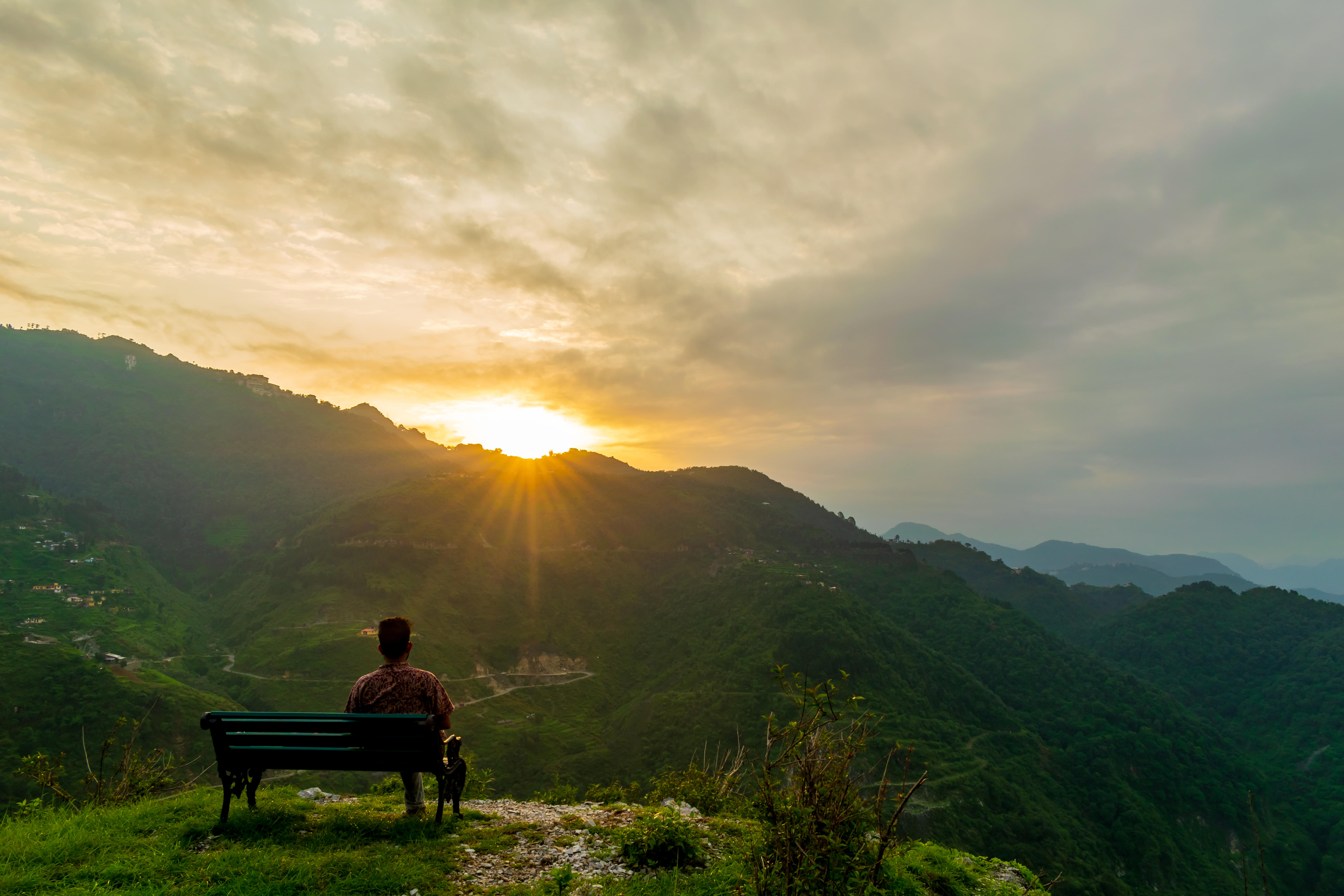 Mesmerising view in Mussoorie