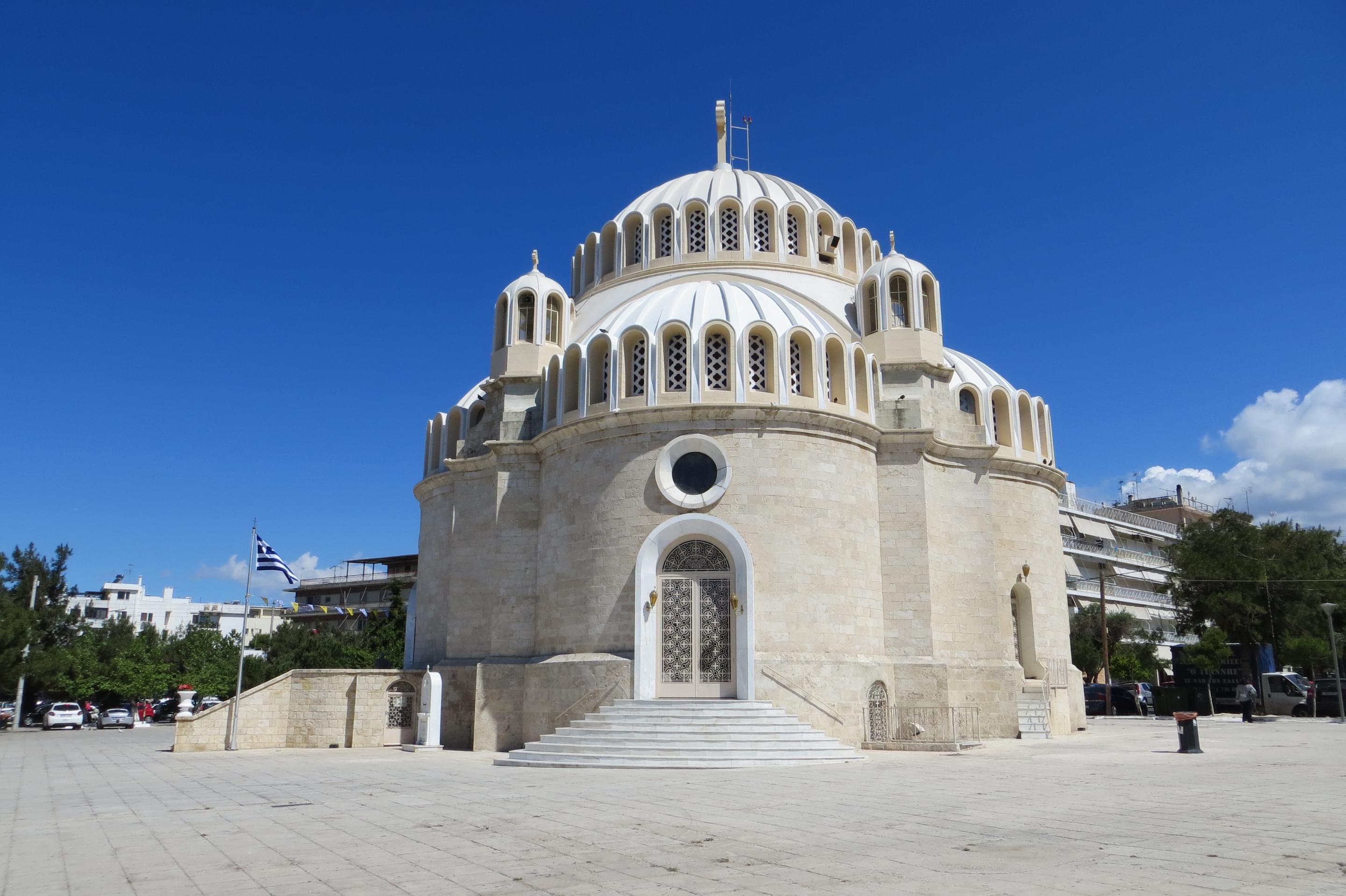 Saints Constantine & Helen Greek Orthodox Church, Glyfada Overview