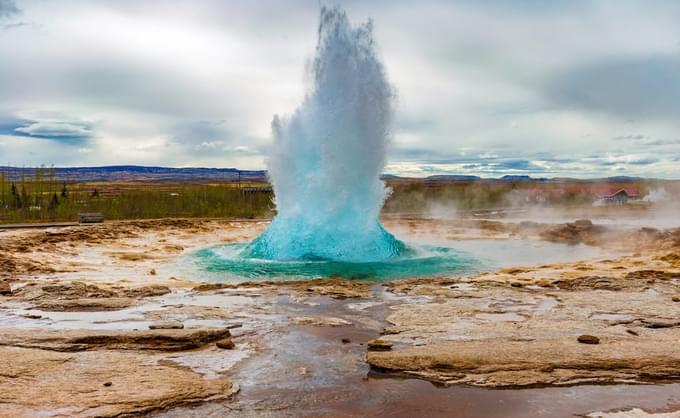 Golden Circle Day Trip from Reykjavik with Glacier Snowmobile Experience