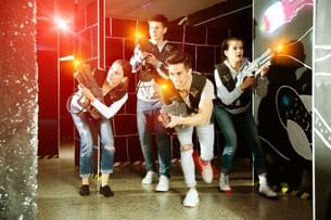 Dive in thrilling laser tag battles in Jaipur