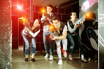 Dive in thrilling laser tag battles in Jaipur