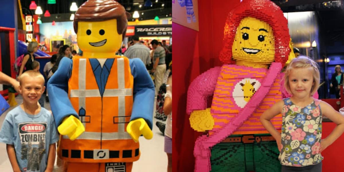 Click some cool photos with LEGO construction worker models