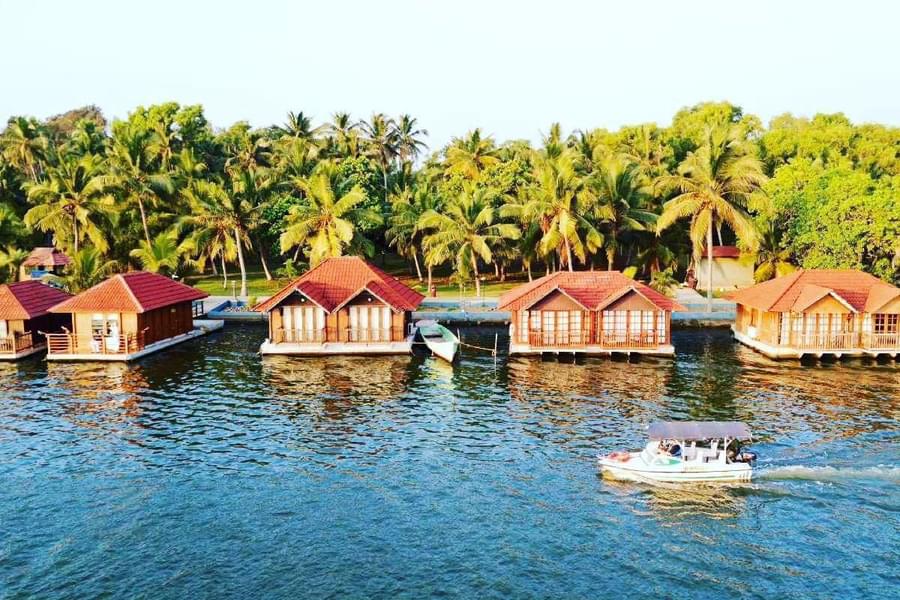 Sunrise Boating at Poovar Island Image