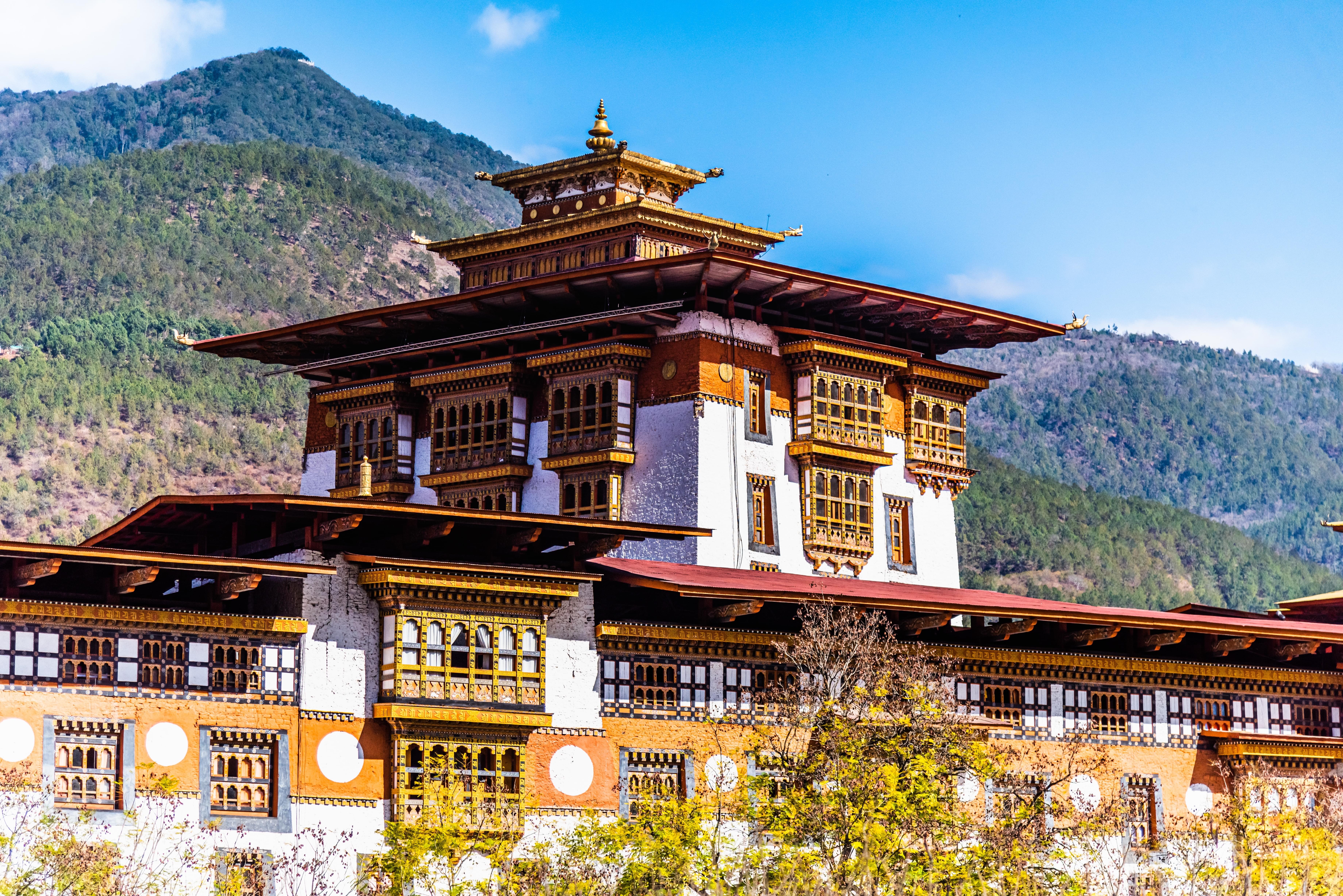 View of Punakha Dzong, Bhutan