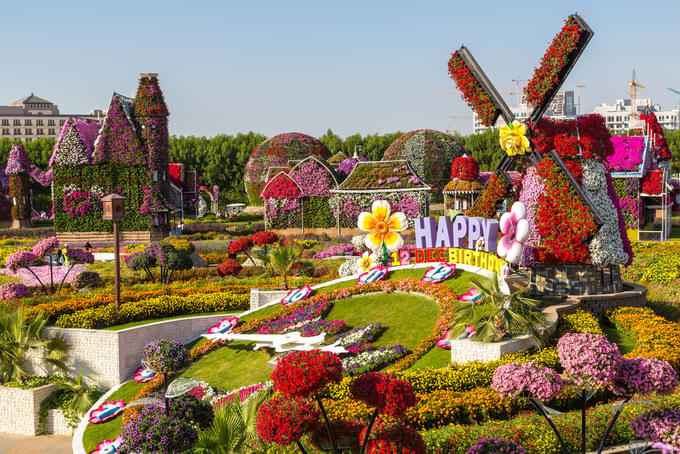 Guide to Dubai miracle garden