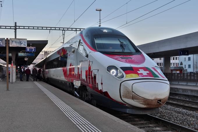 Trains Operating from Milan to Paris