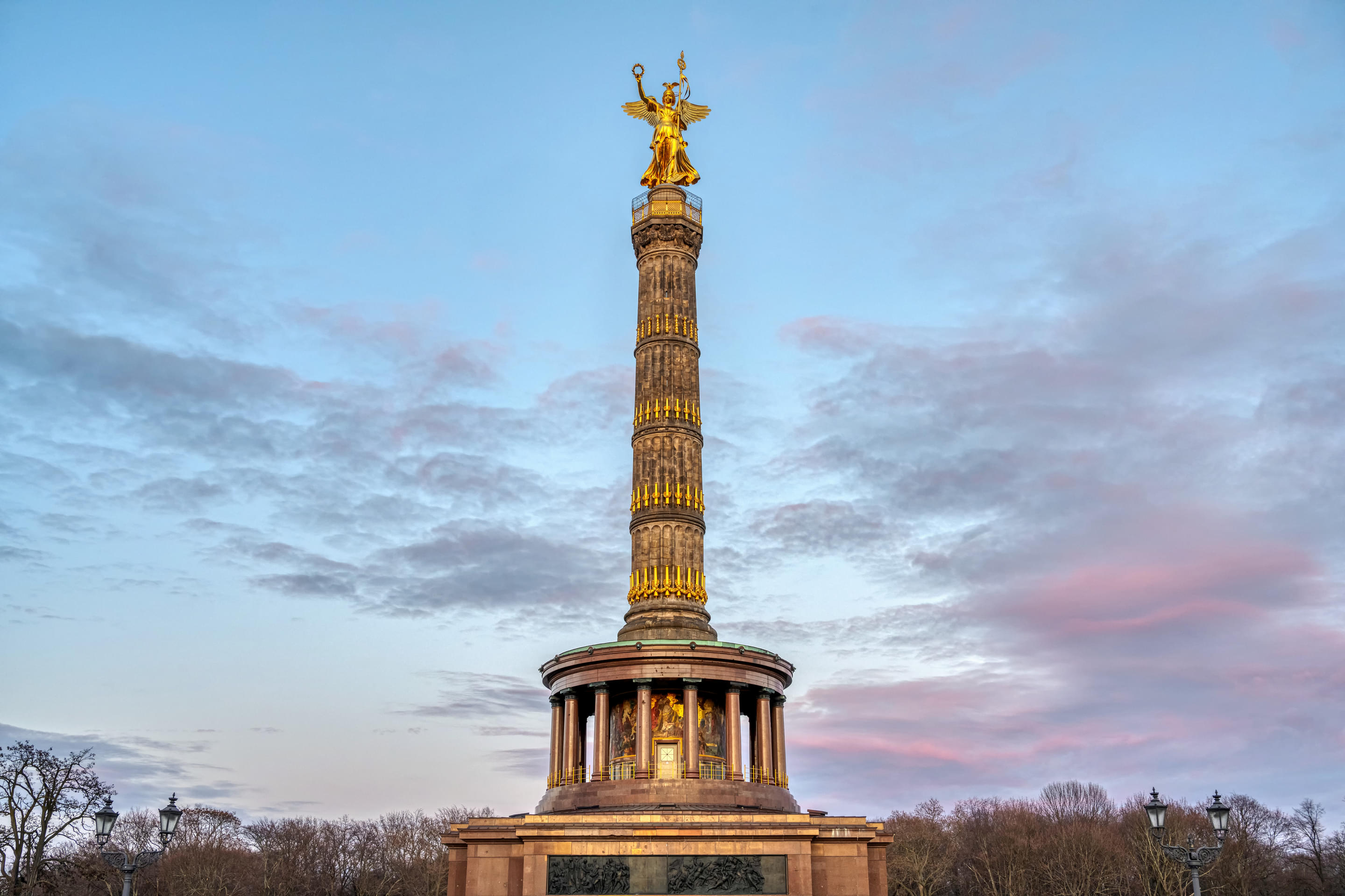 Grosser Tiergarten And The Victory Column Overview