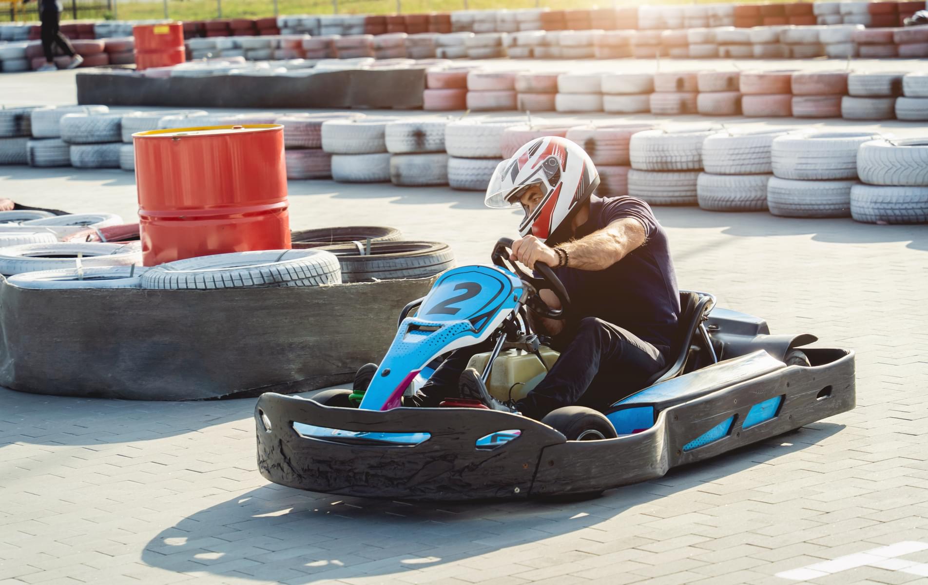 Enjoy a secure and thrilling ride at London's premier go-karting destination.