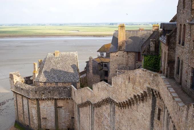 Ramparts Mont Saint Michel