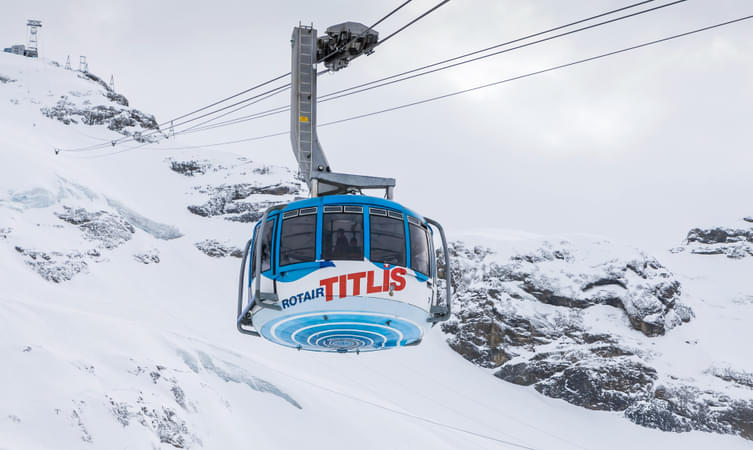 Rotating Cable Car Ride, Mount Titlis