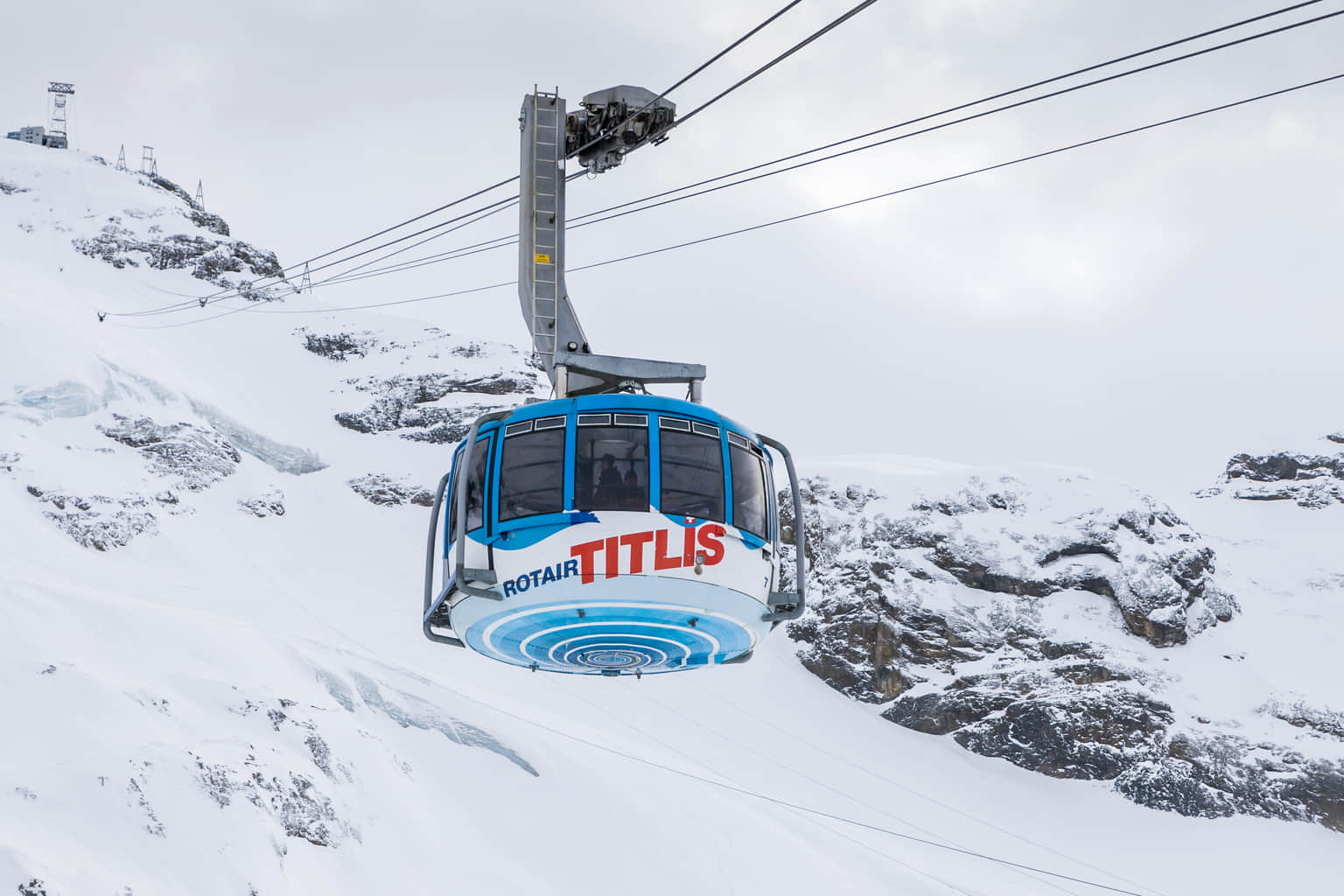 Rotating Cable Car Ride, Mount Titlis
