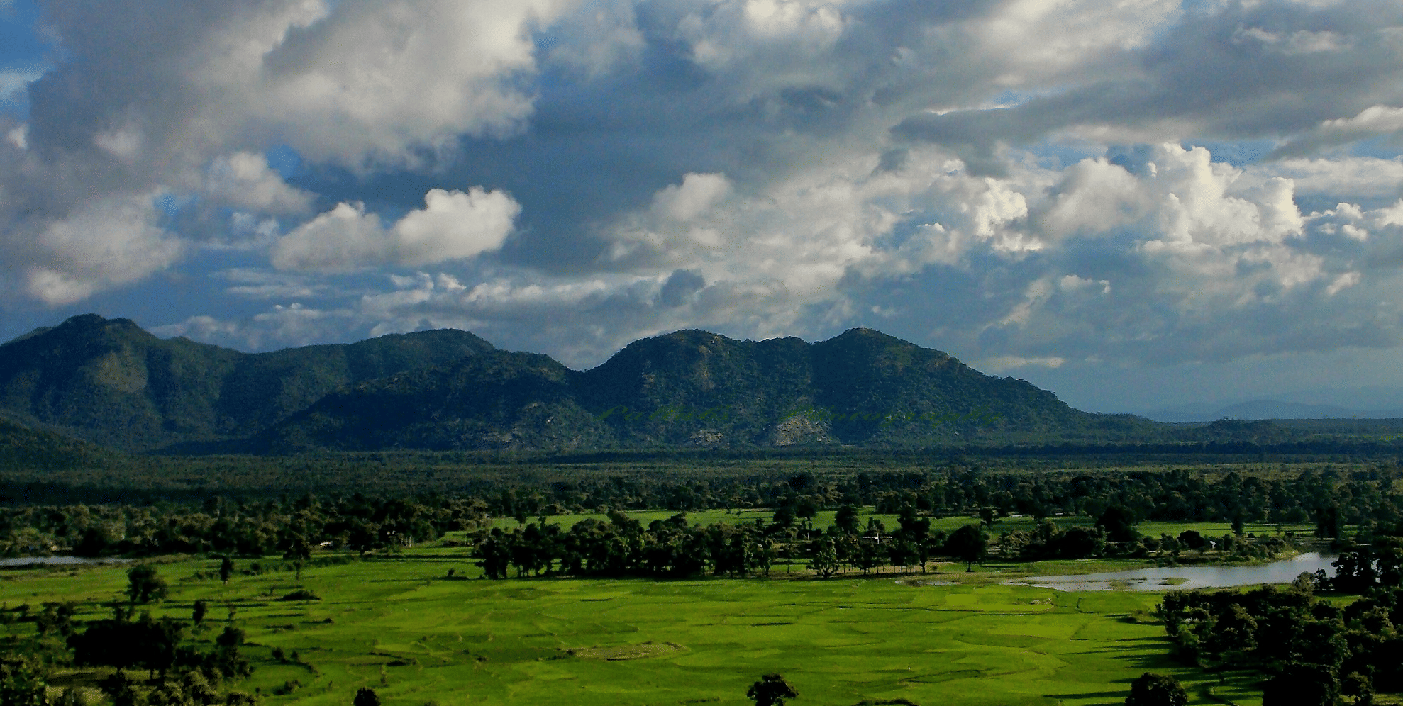 Beautiful  landscape of Baranti 