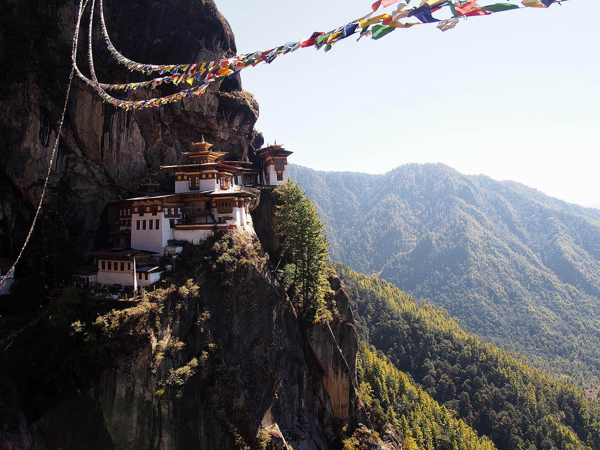 Enjoy Scenic Views of Bhutan & Thoma Drak Cliff