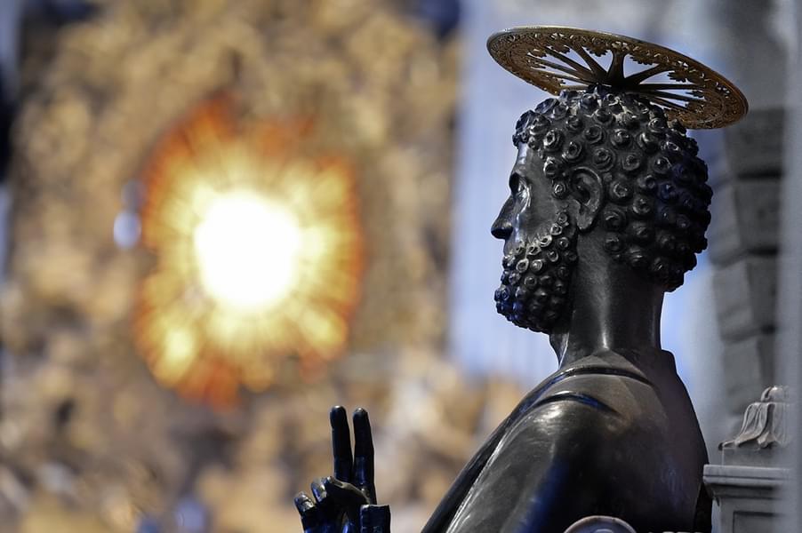 Bronze Statue of St. Peter