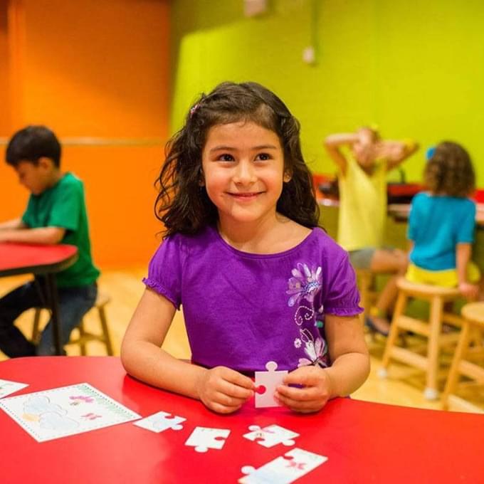 Kids at Crayola Experience Studio