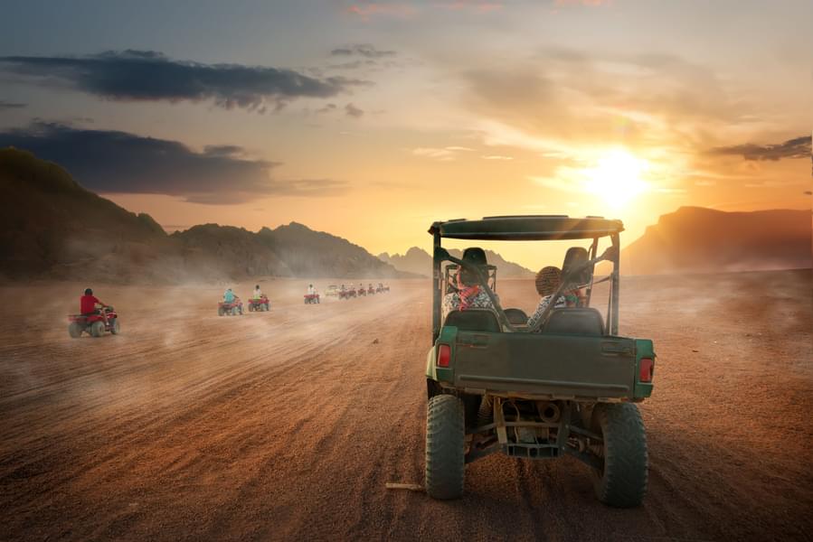 Morning Safari with Quad Bike Ride 20 minutes with Private Transfer