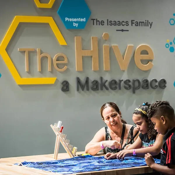 Get creative at The Hive : A Makerspace
