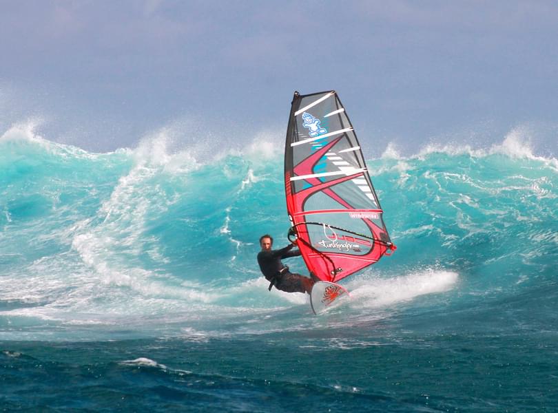 Windsurfing In Goa Image