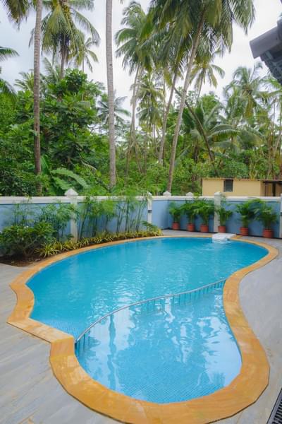 Private Villa With Swimming Pool In Calangute, Goa Image