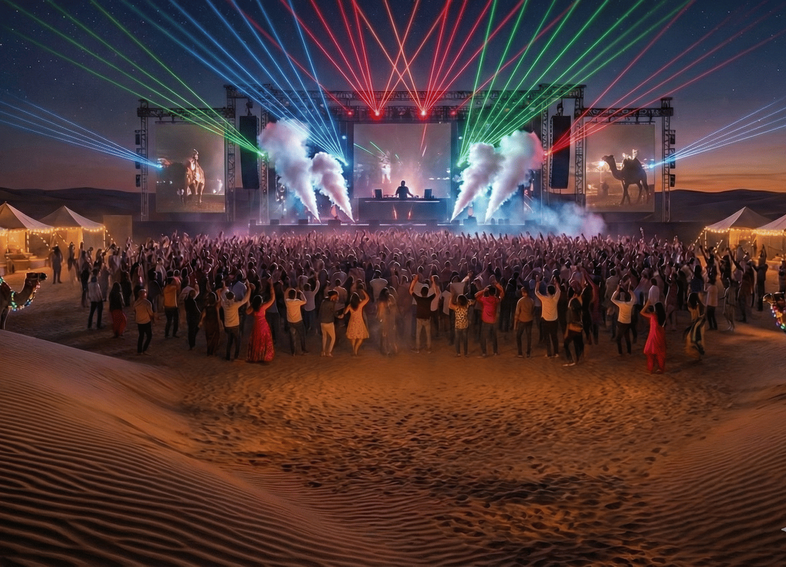 Jaisalmer New Year Party | 4-Day Trip with Overnight Desert Camping & Cultural Nights