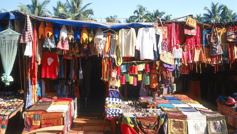 Shopping at Benaulim