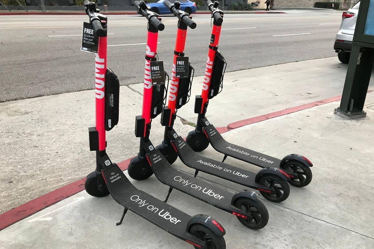 Rent a kick scooter with your pals
