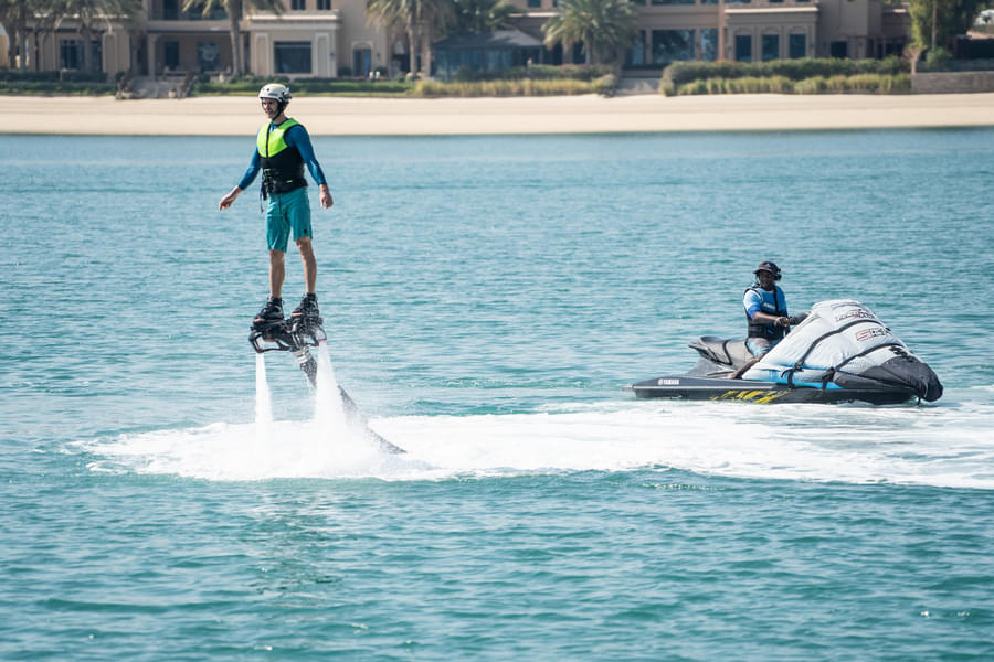 Have enthralling experience flyboarding at JBR beach