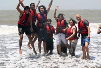 Corporate Day Out at Mandwa Beach near Mumbai