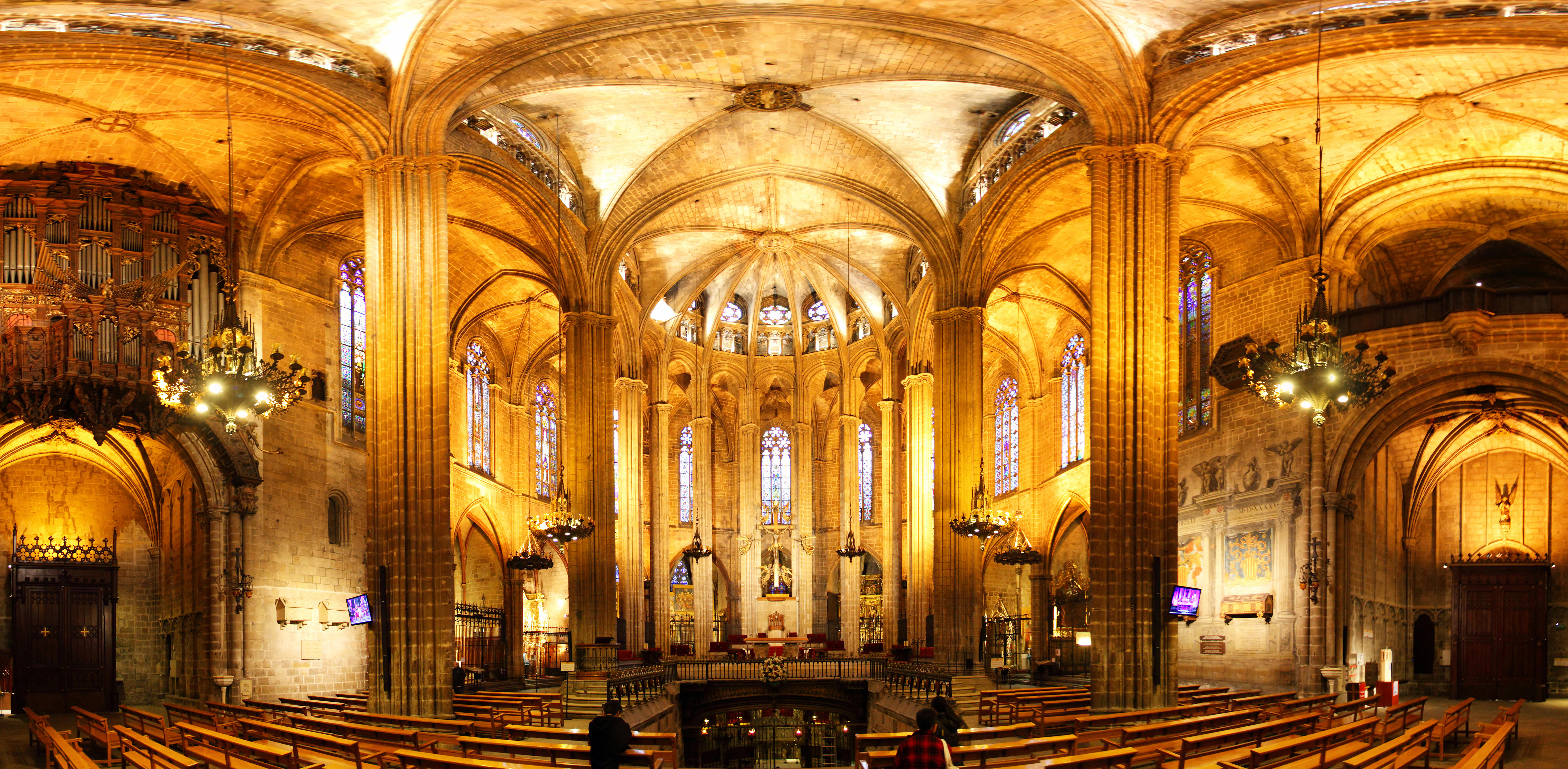Barcelona Cathedral Saints