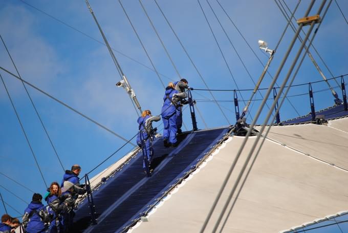 Climbing Up at the O2