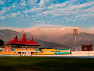 HPCA Stadium, Dharamshala is considered as the most beautiful cricket stadium in the world.