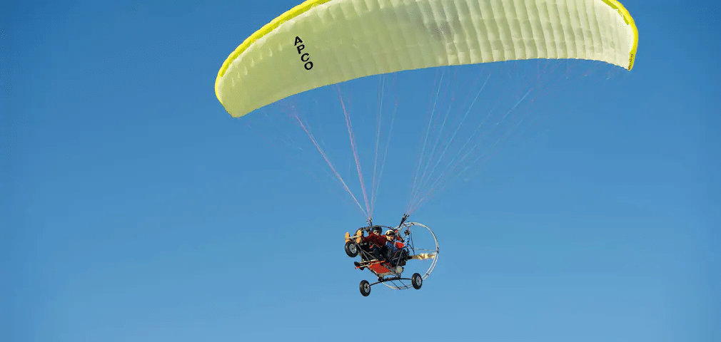 Powered Paragliding In Rishikesh Image