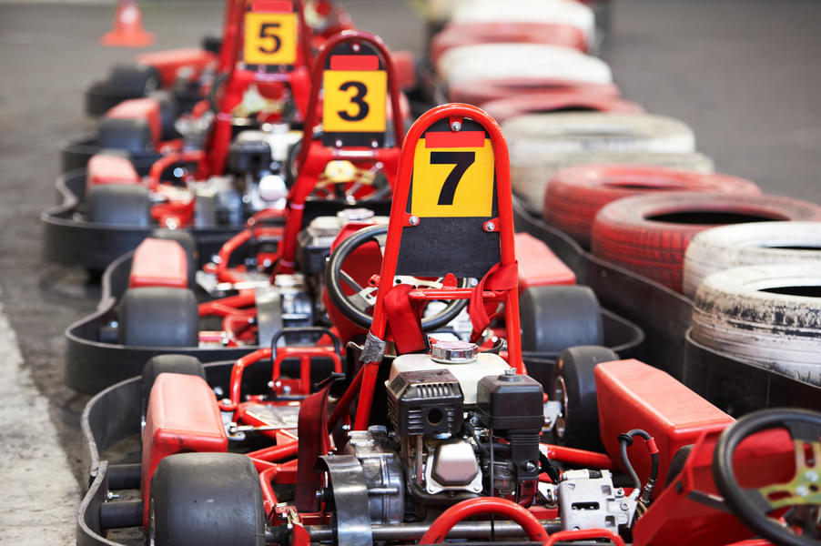 A go-karting experience for you at Canary Wharf, London