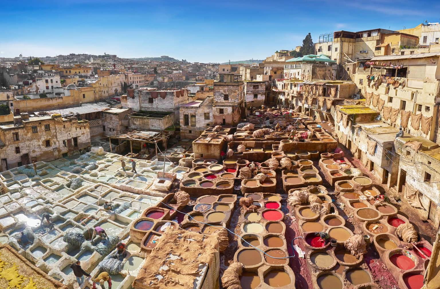 Moroccan Tannery, Fes