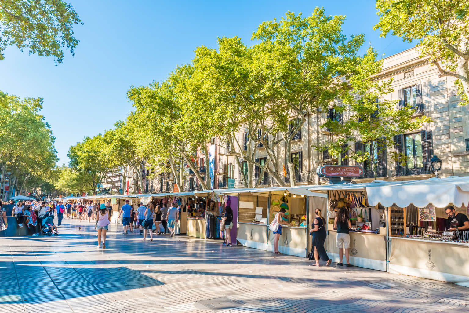 La Rambla, <em>Barcelona</em>