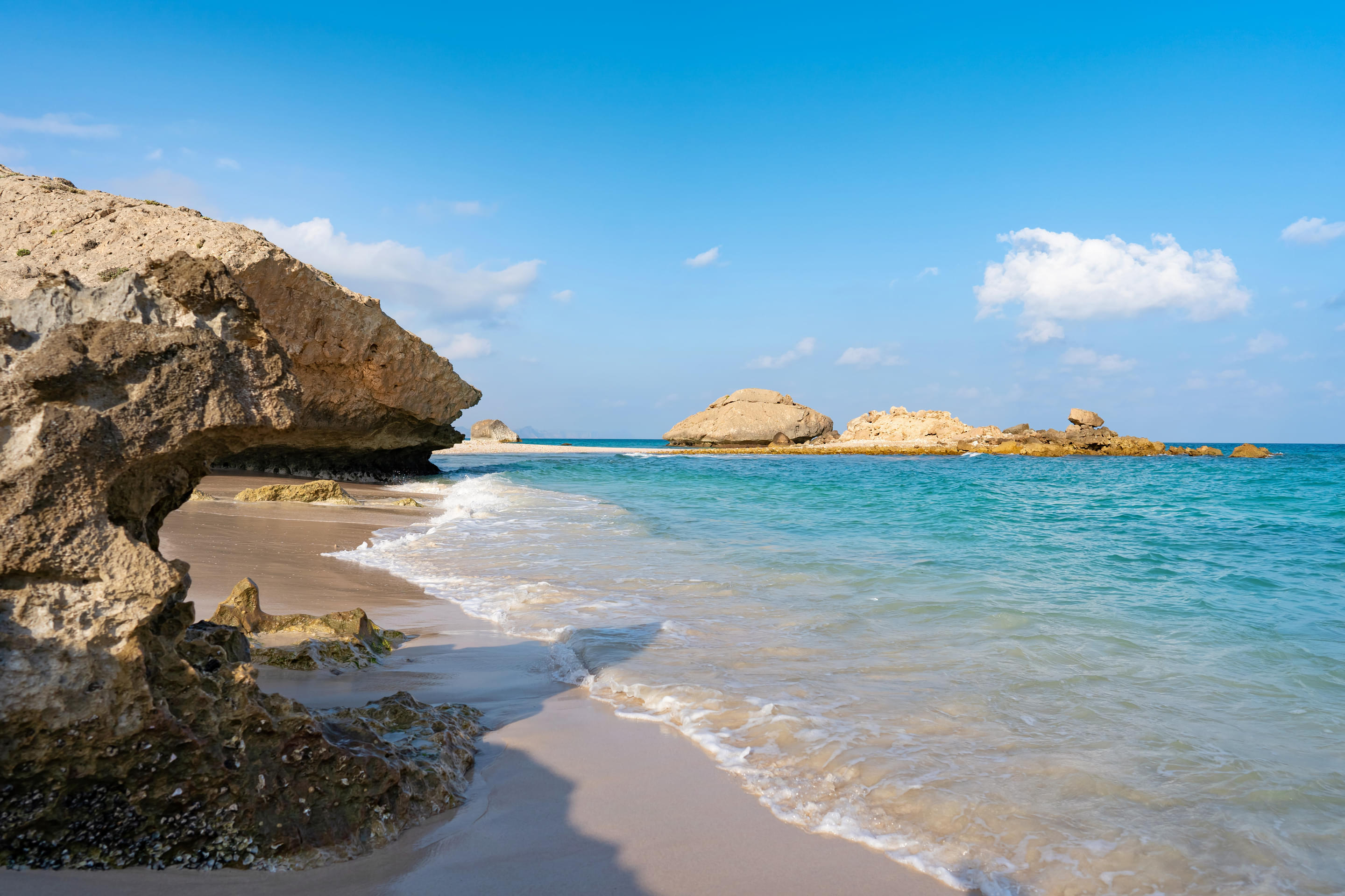 Fazayah Beach Overview