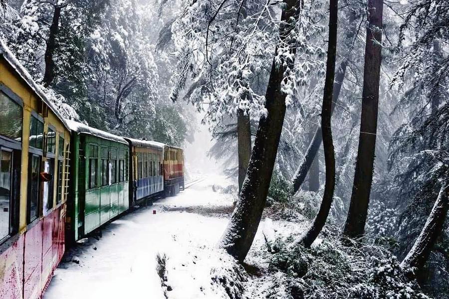 Kalka To Shimla Toy Train Image