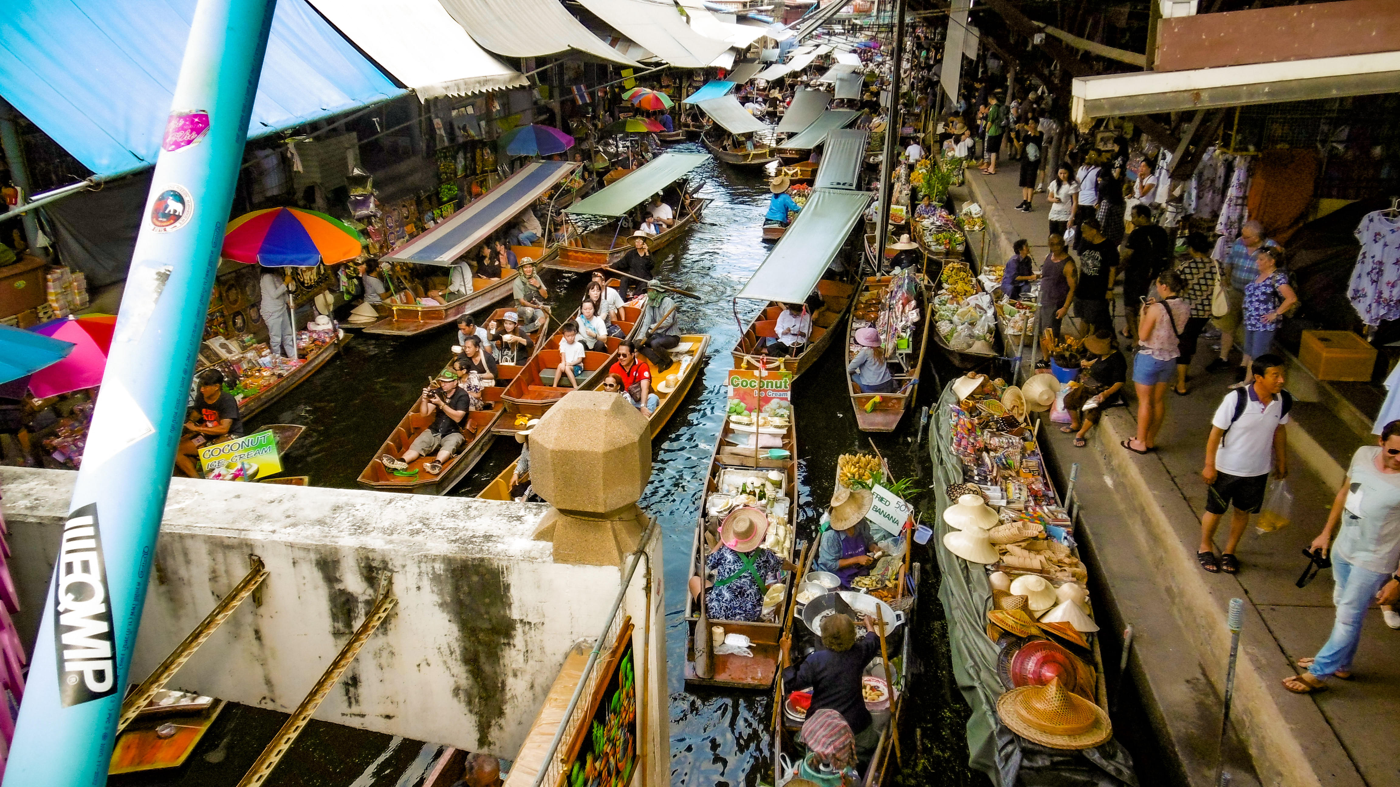 Floating Markets in Bangkok