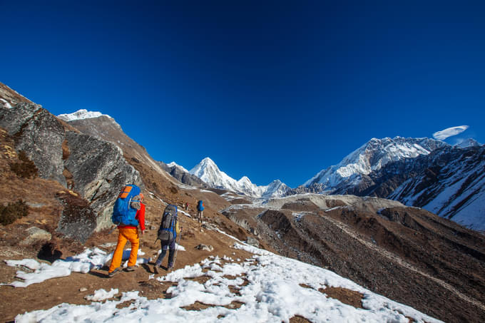 Wear Layers While Trekking