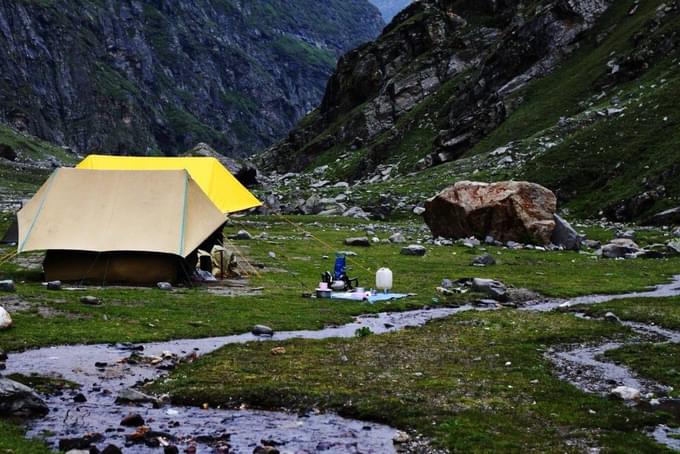 Camping in Chopta