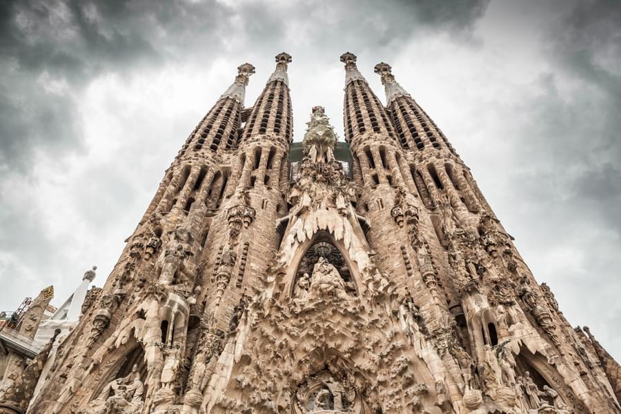 The Sagrada Familia Basilica