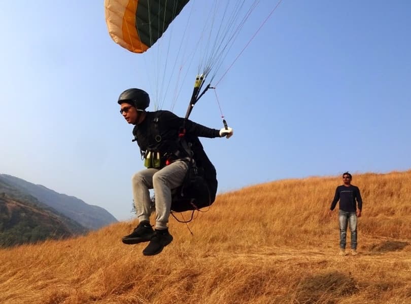 Paragliding In Pondicherry Image