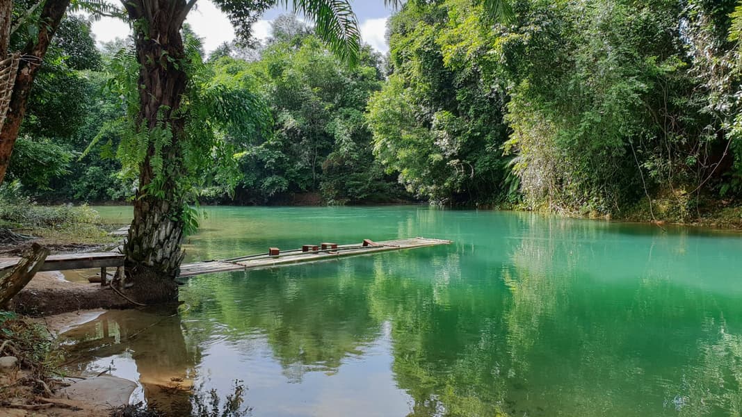 Bamboo Rafting Phang Nga Image