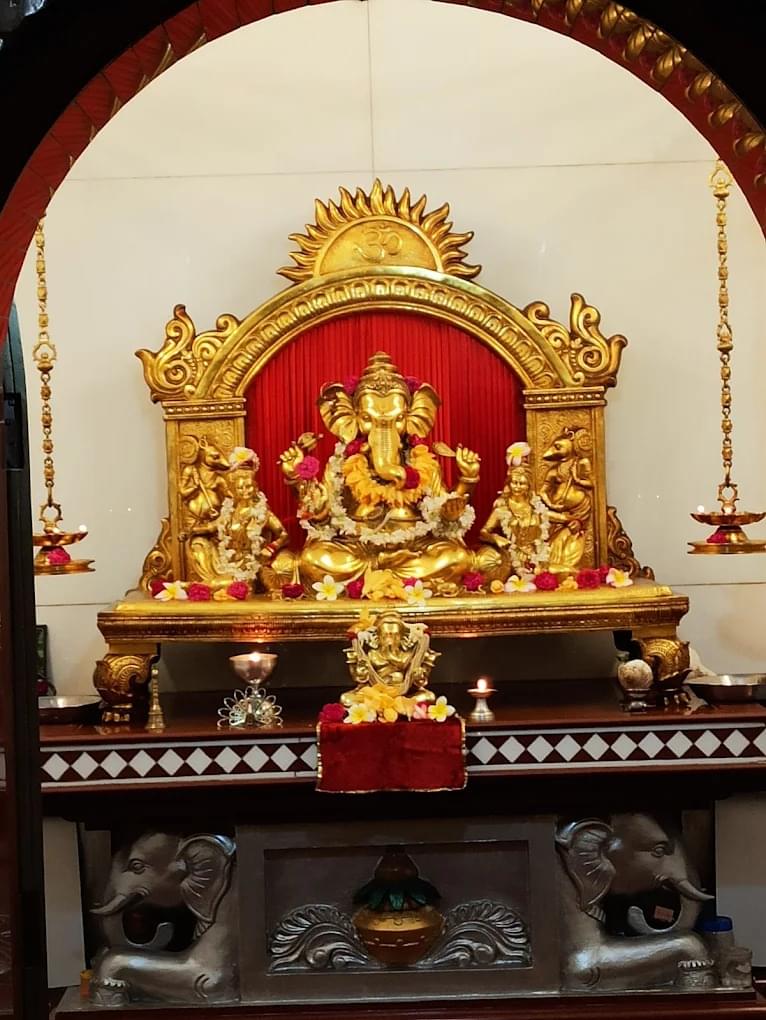 Visit the Ganesh Temple with a Golden Idol